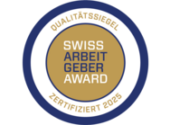 Zertifizierung Swiss Arbeitgeber Award 2025 Zertifizierung Swiss Arbeitgeber Award 2025